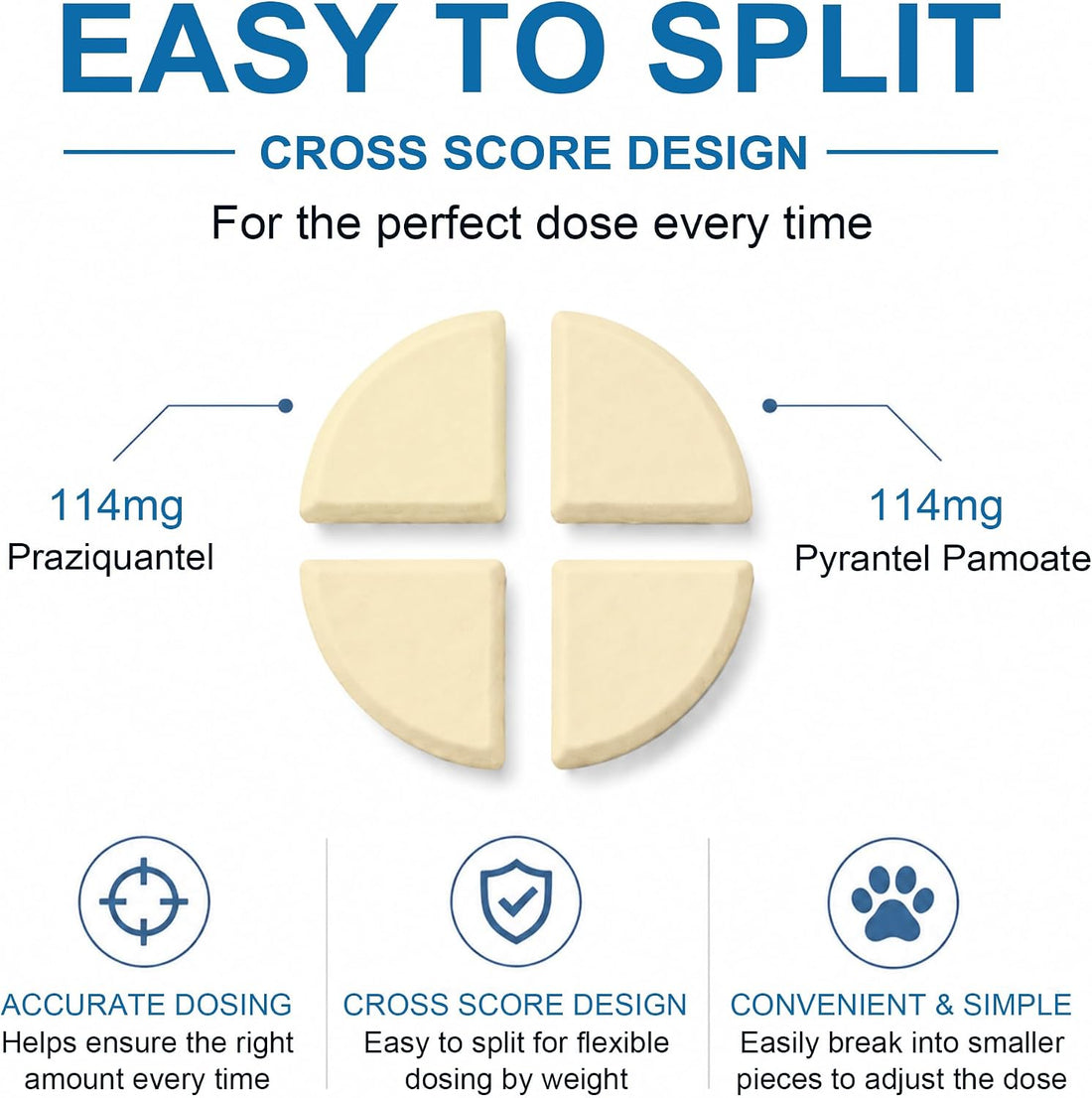 Dewormer for Dogs, Oral Treatment of Tapeworm