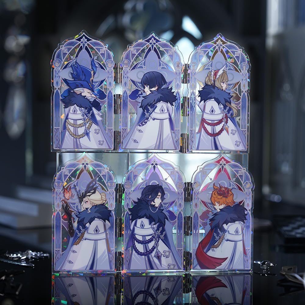 Genshin Impact Frost and Flame Series Combinable Translucent Acrylic