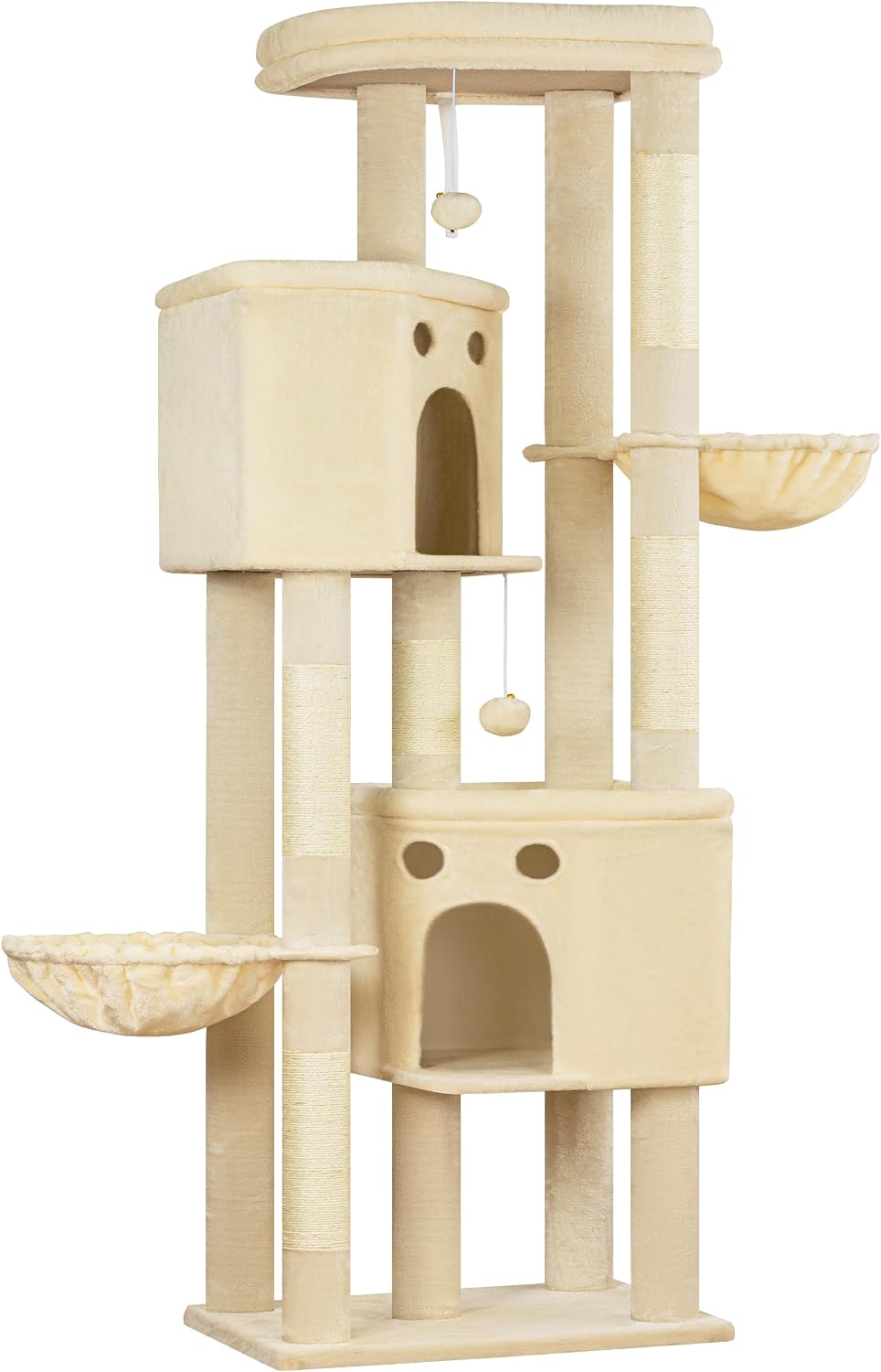 Heavy Duty Large Cat Tree Tower, Extra Wide Cat Scratching Posts