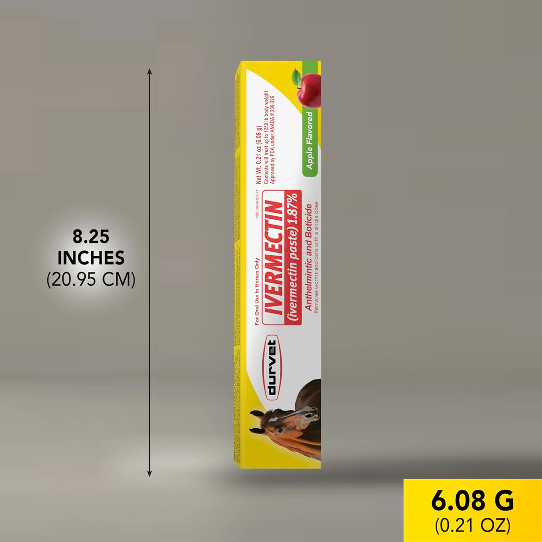 DURVET/Equine 698454 Ivermectin Paste 1.87% Bulk for Horses Apple