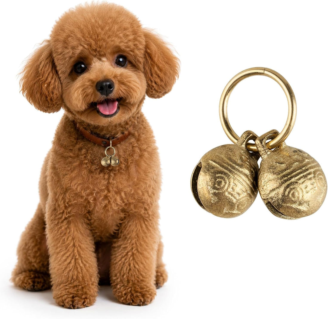 Copper Bells for Dog Collars,Brass Dog Bells