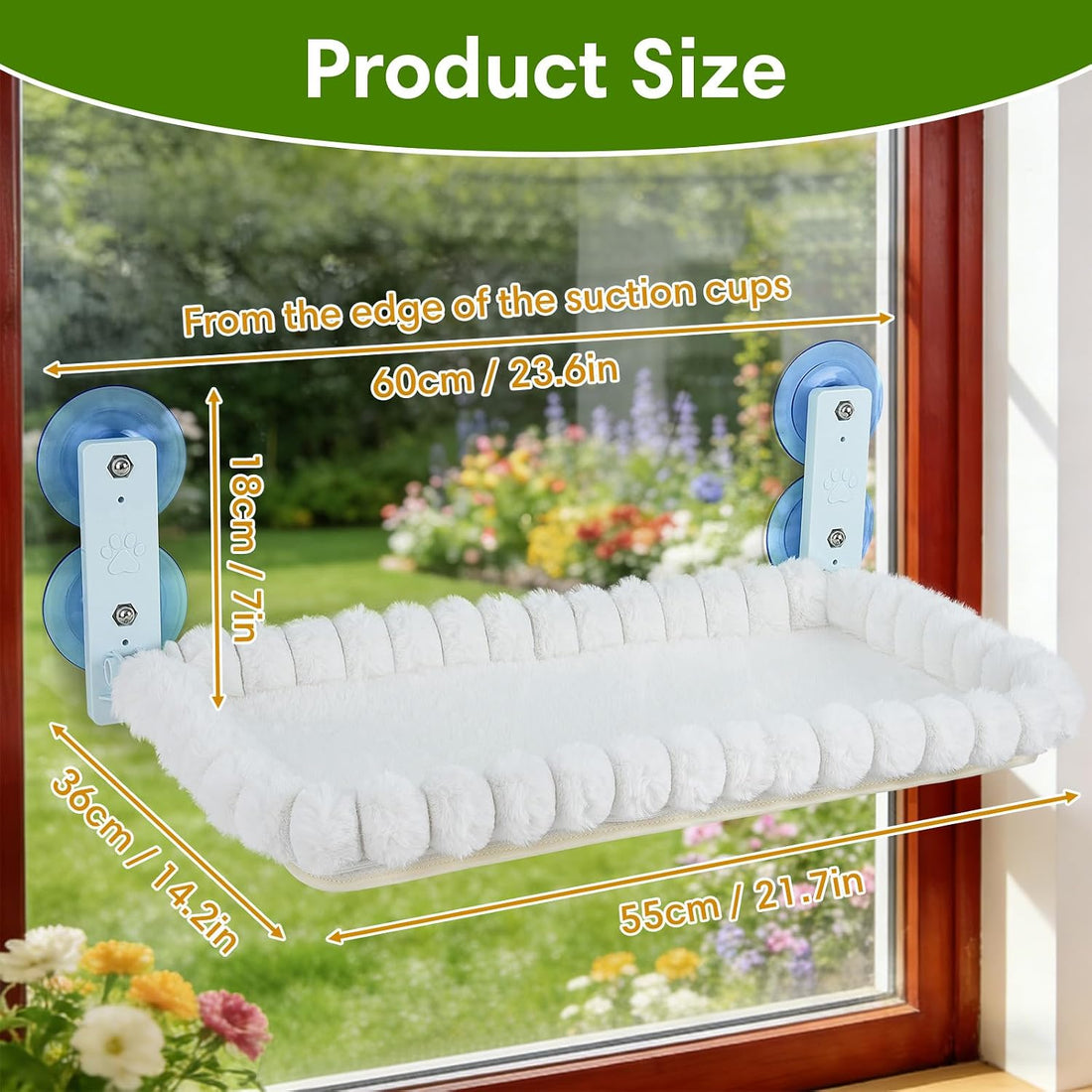 YooxArmor Foldable Cat Window Perch