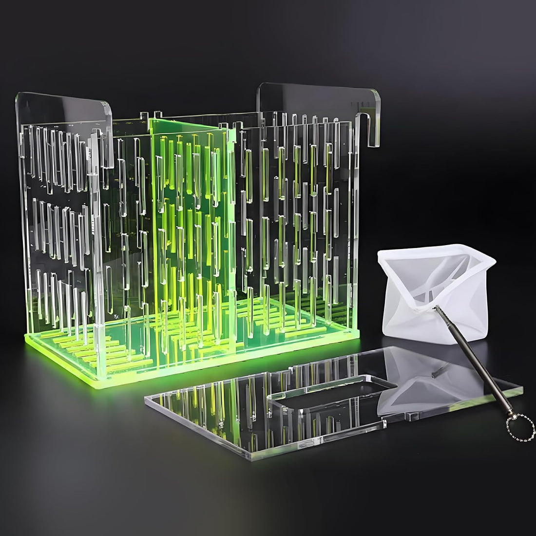 Fish Tank Divider & Breeder Box, Acrylic Aquarium Isolation Hatchery