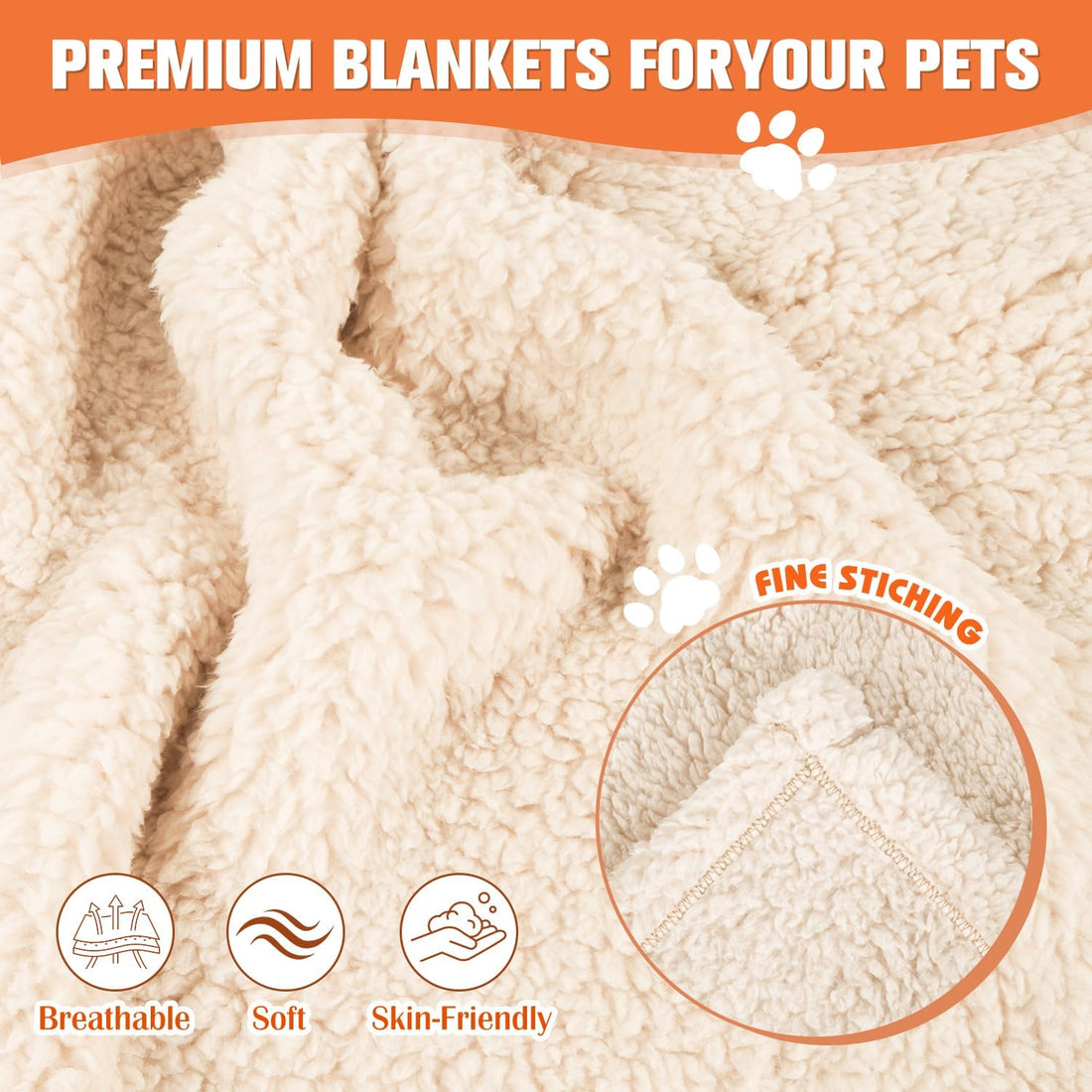 2 Pack Cat Blanket for Small Dogs Puppy Cat Kitten, 16" x 24"