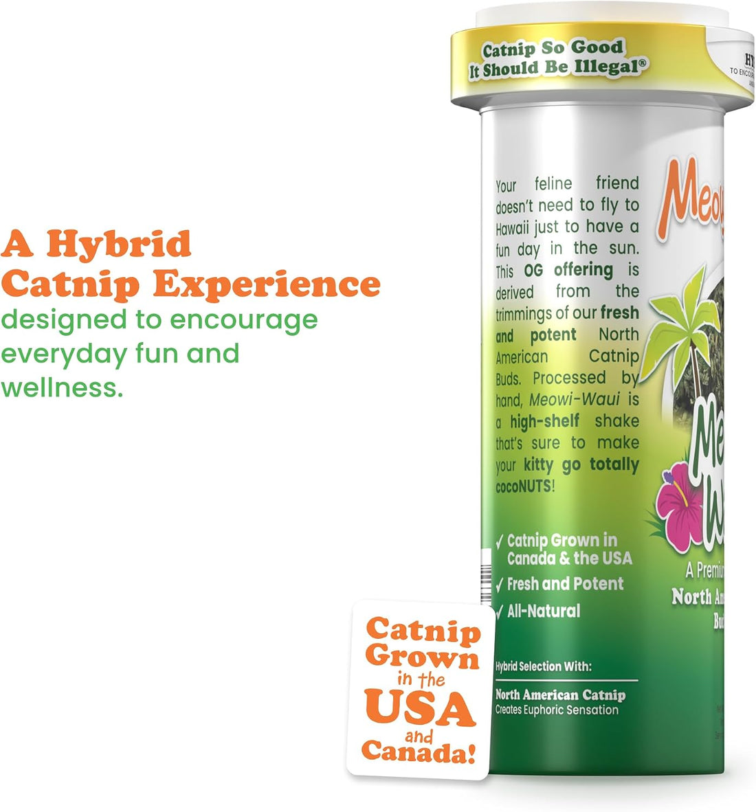Meowijuana Meowi-Waui Catnip Blend | High-Potency
