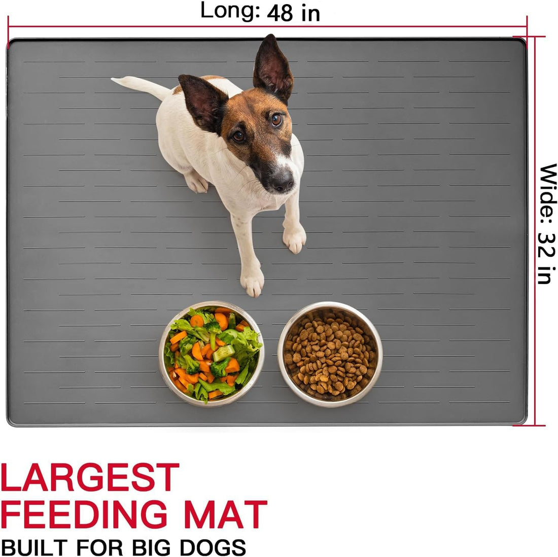 48" x 32" XXXL Largest Pet Food Mat