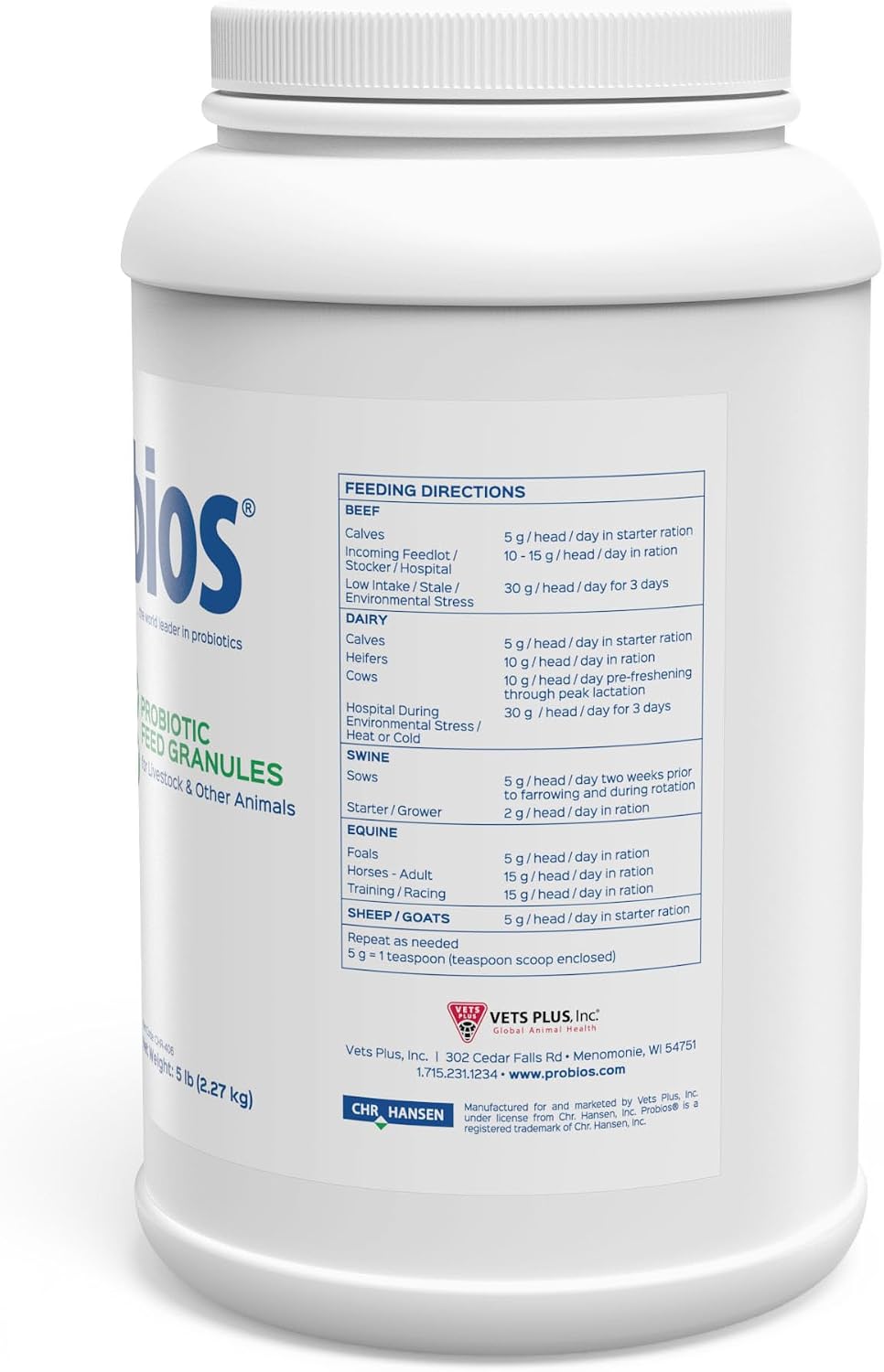 Probios Feed Granules for Horses, 5 lb