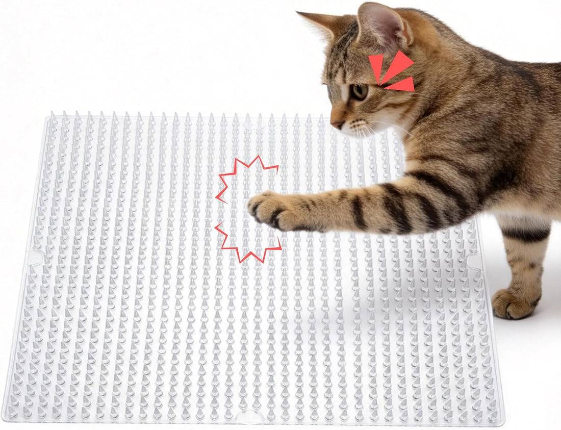 KOKMEYA 24 Pack Scat Mat for Cats