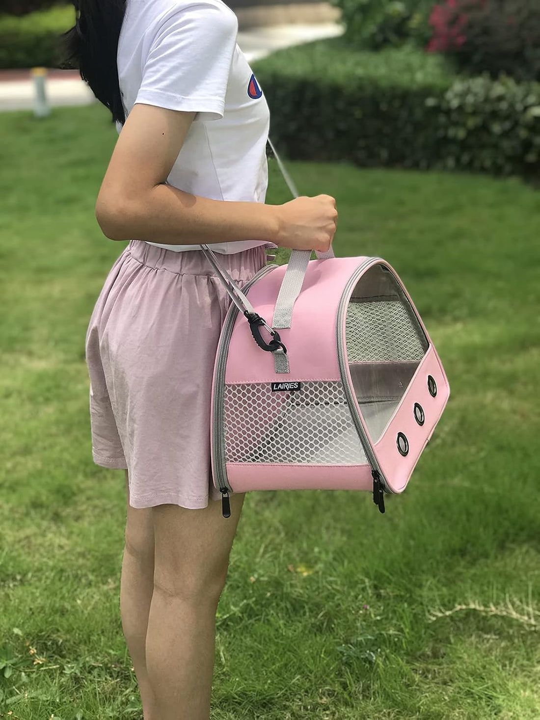Guinea Pig Carrier Backpack, Clear Bubble Window Backpack for Guinea