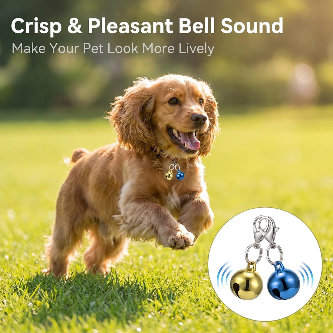 14 Pack Bells for Dog Collars Cat Bells for Collar
