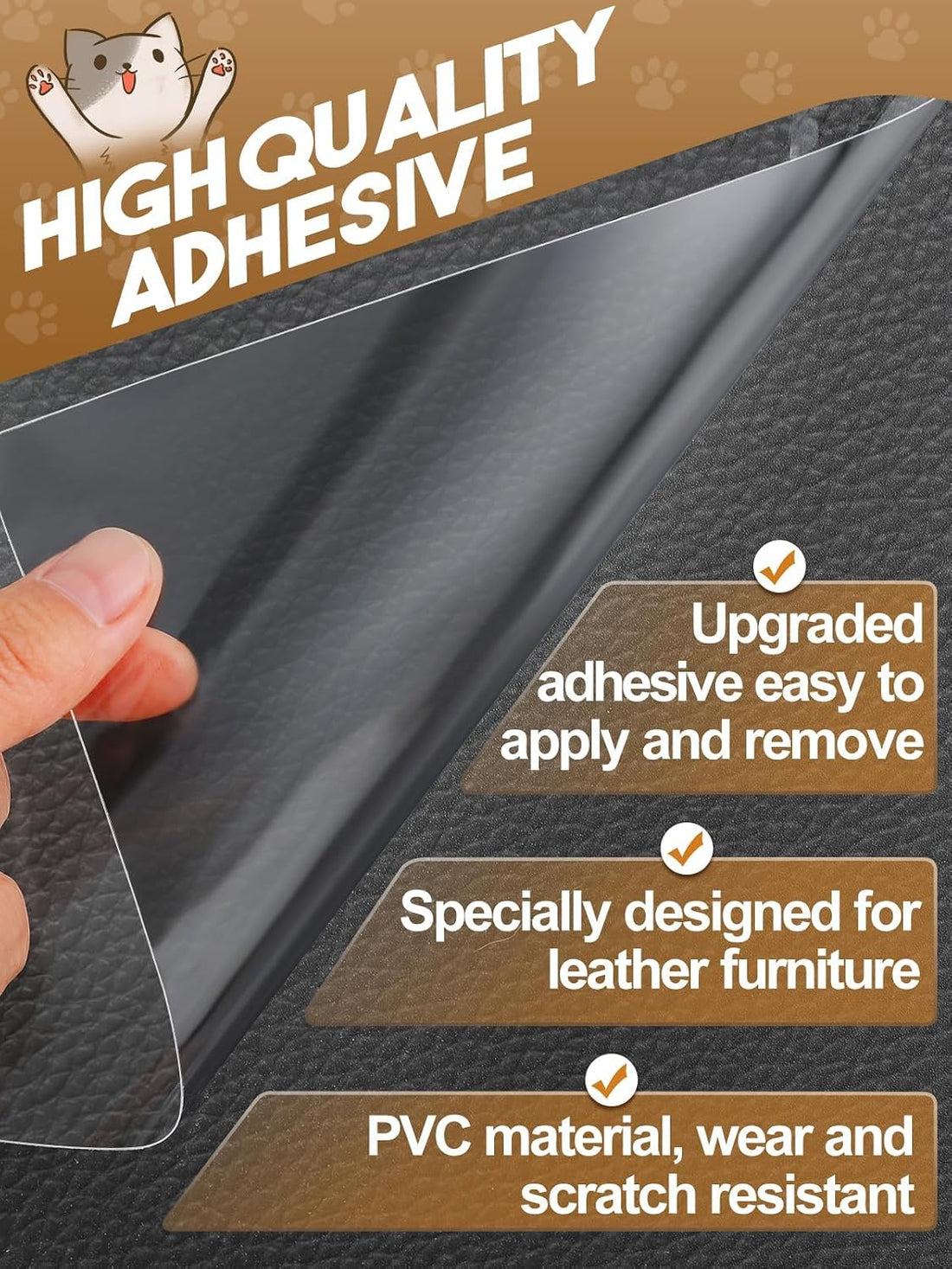 136x12in Cat Scratch Furniture Protector