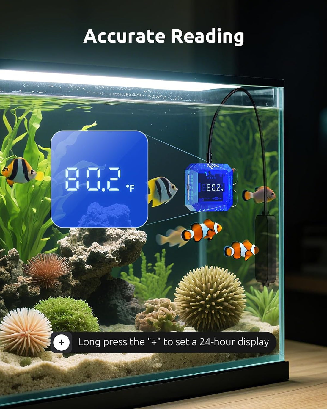 Aquarium Thermometer Submersible