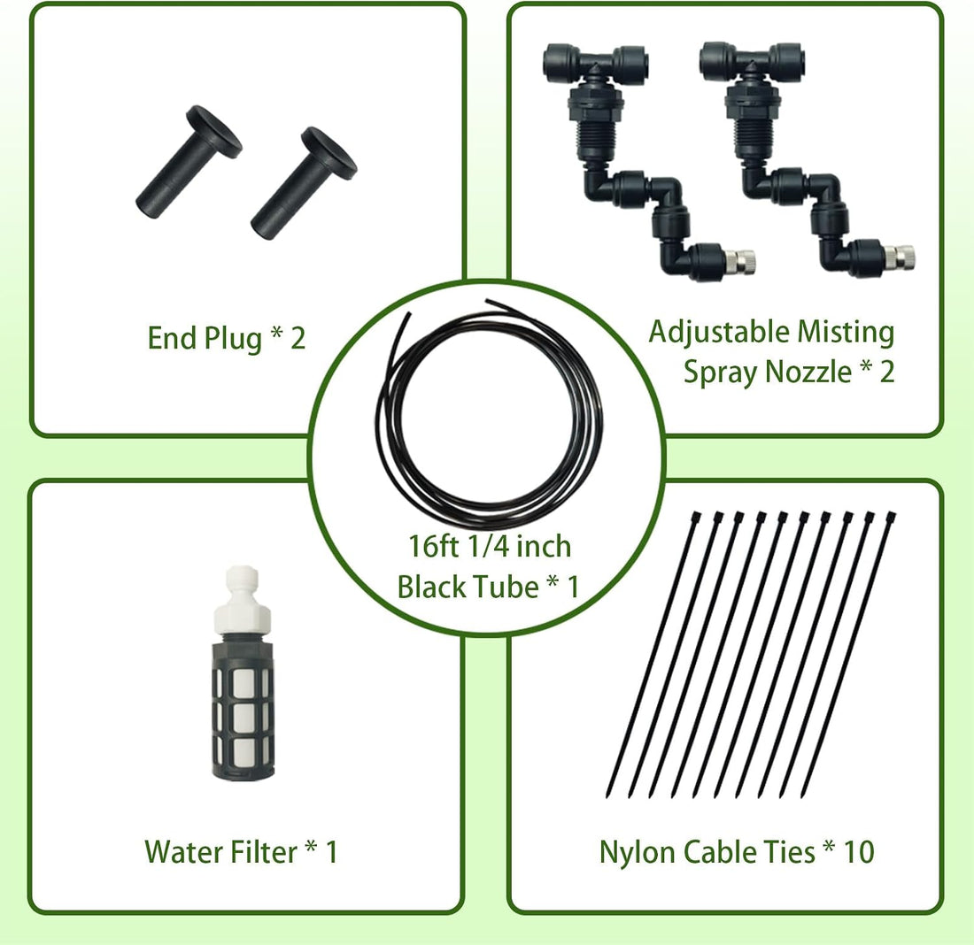 Reptile Terrariums Misting Accessories kit