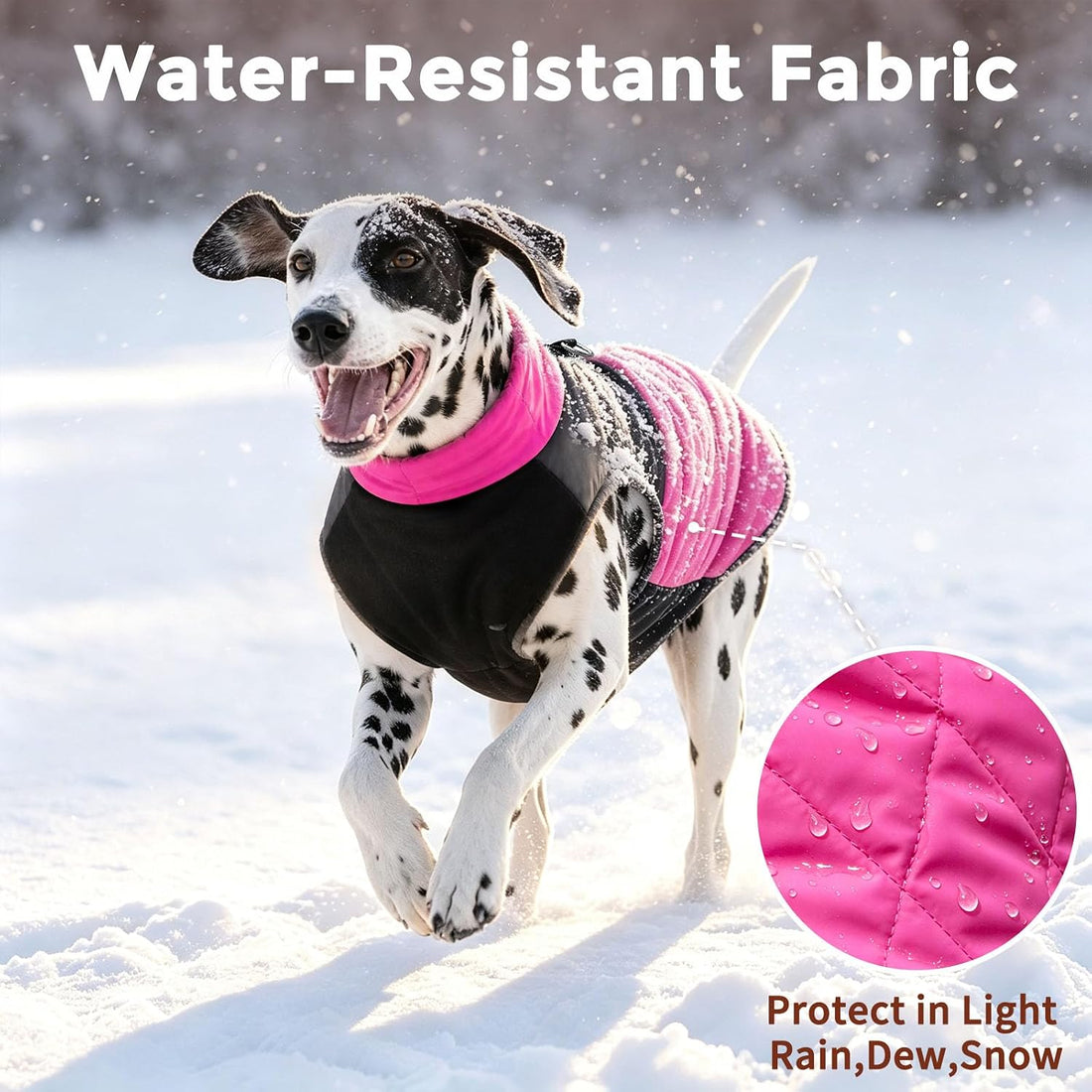 JoyDaog Winter Dog Coats for Small Dogs,Puppy Jacket