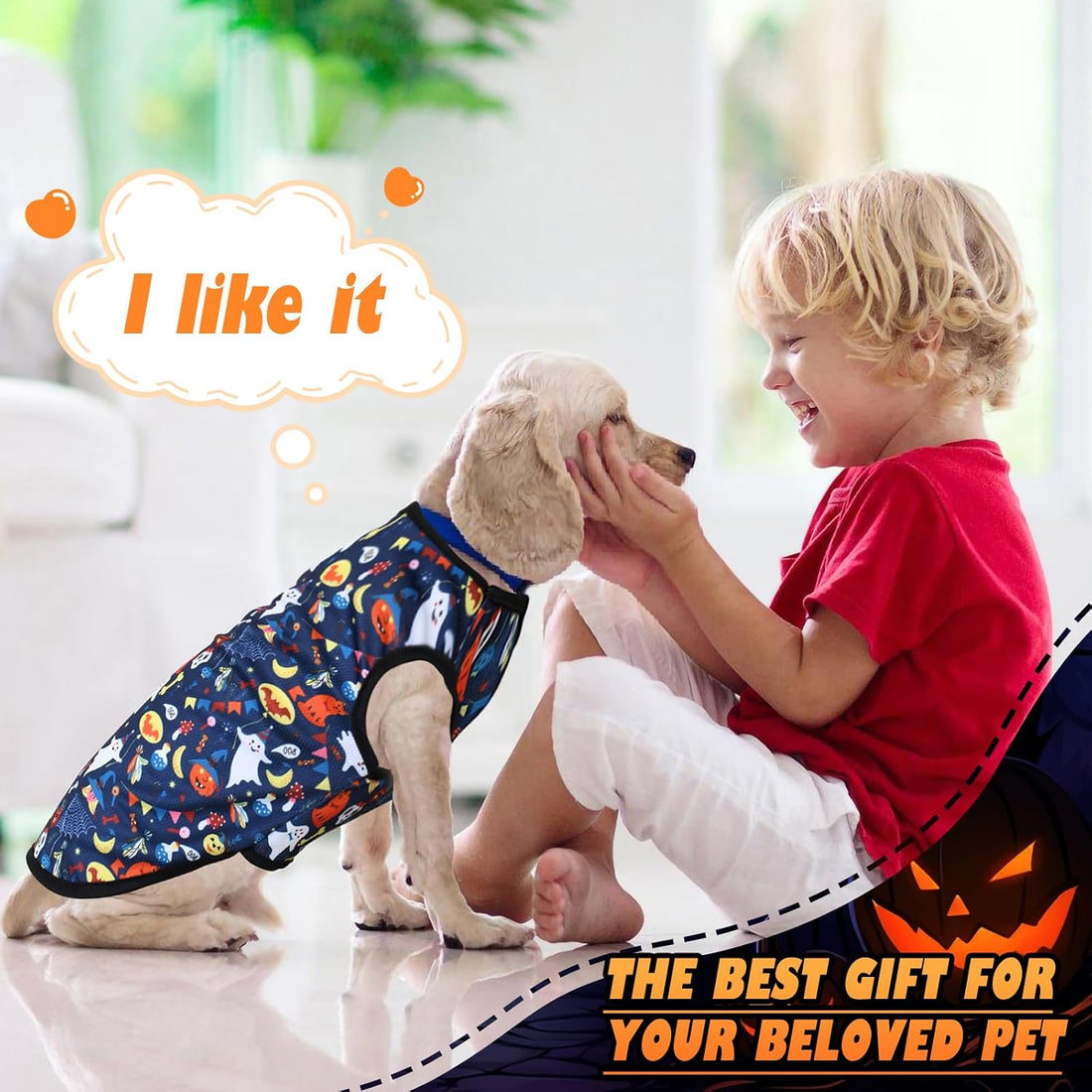 6 Pack Halloween Dog Clothes for Small Dogs