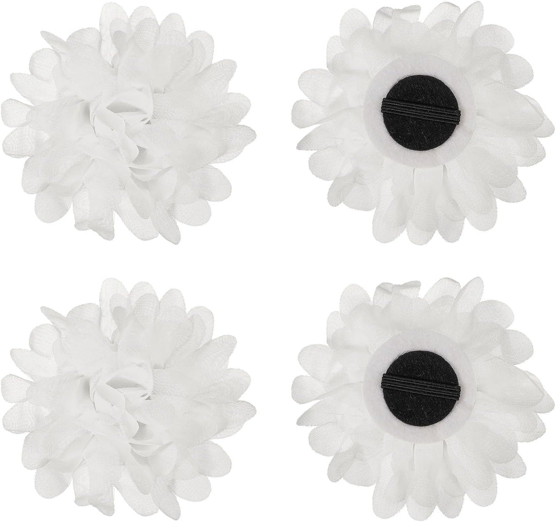 Dog Collar Flowers, Pet Flower Charms Soft Chiffon Cat Collar