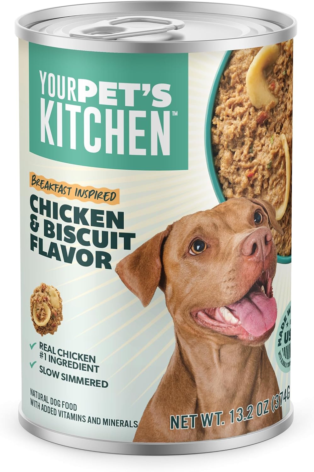 YOUR PET'S KITCHEN Beef Breakfast Hash Loaf, Adult, 13.2oz (12-Pk)