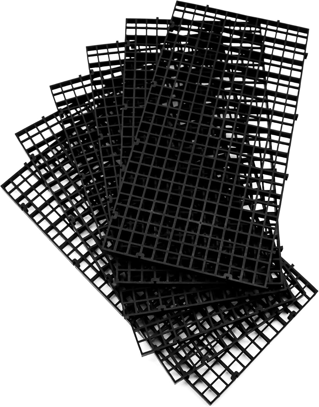 ALEGI Aquarium Fish Tank Divider Plastic Egg Crate Filter Bottom Tray