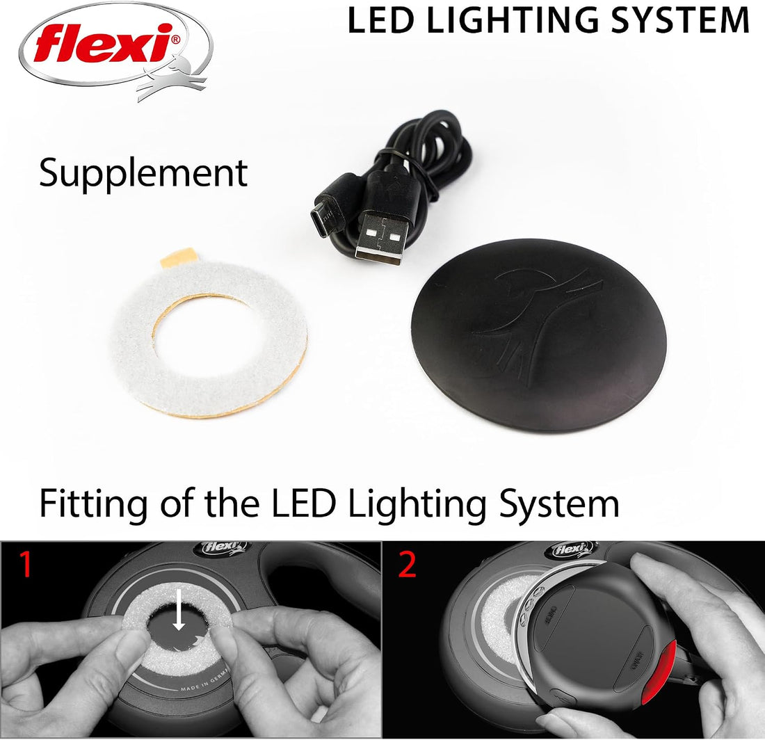 FLEXI LED Lighting System for flexi Retractable Leashes