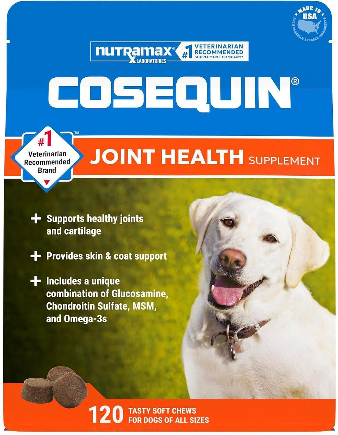 Nutramax Cosequin for Dogs Joint Health Supplement