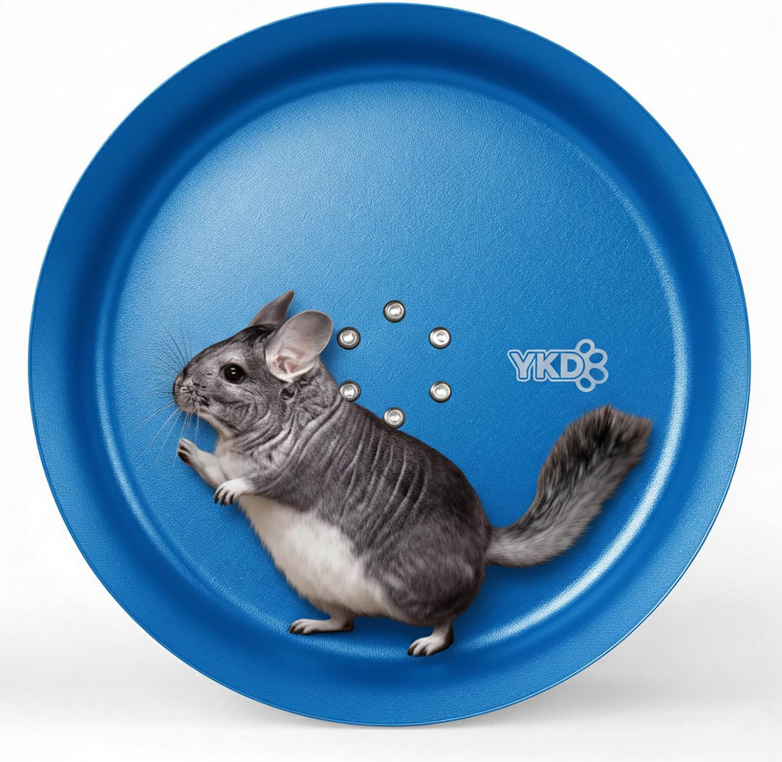 15" Aluminum Alloy Silent Chinchilla Exercise Wheel