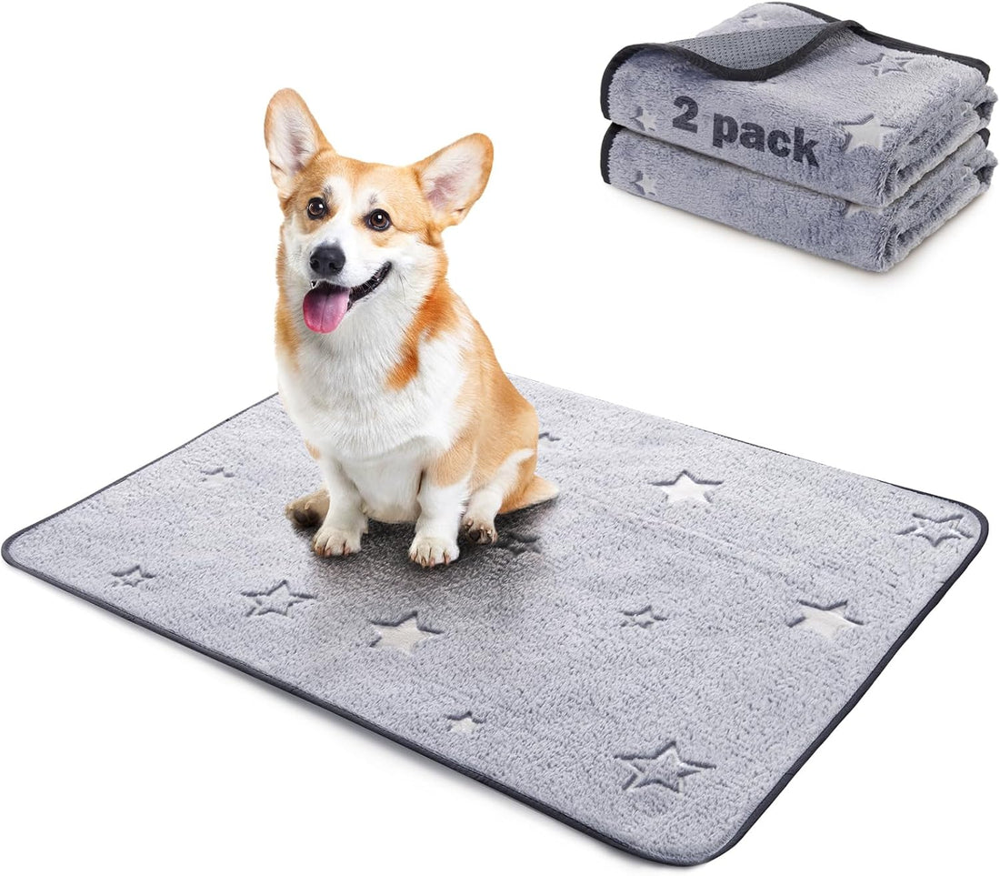 LOOBANI 31 x 36 Washable Pee Pads for Dogs 2 Packs for Playpen