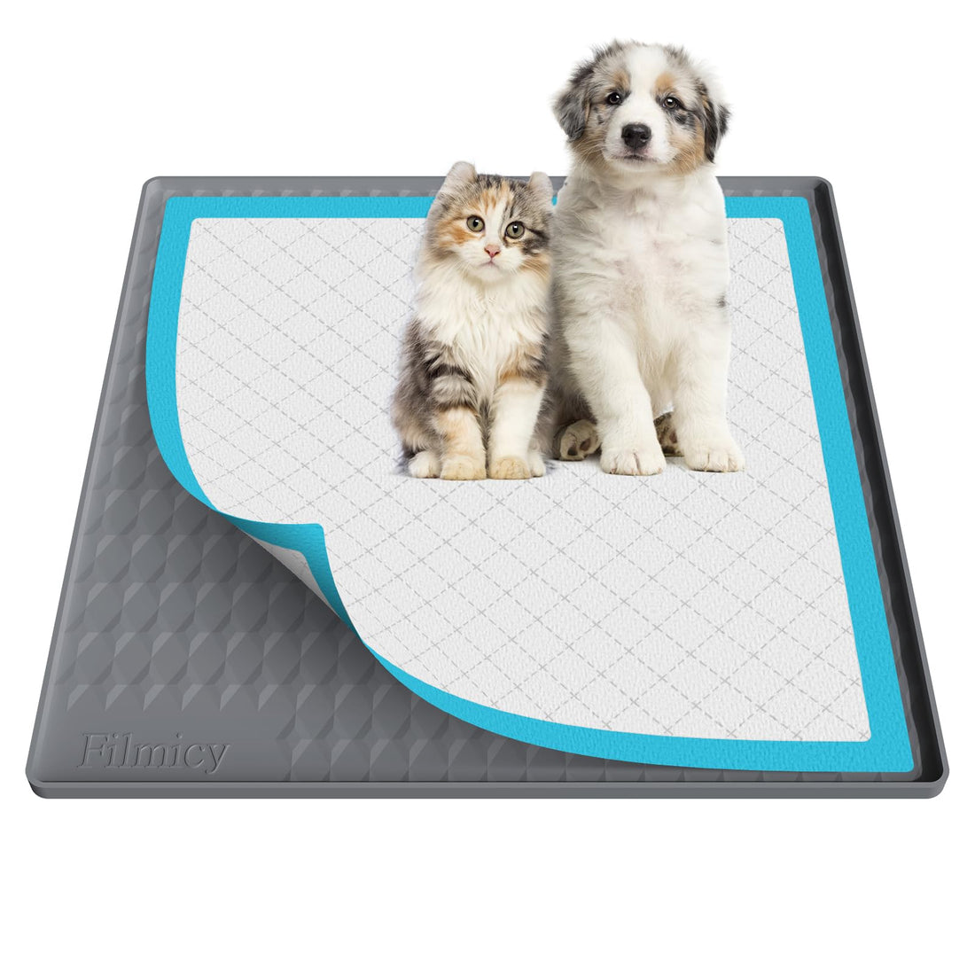 Pee Pad Holder for Dogs,Silicone Dog Puppy Pad Holder