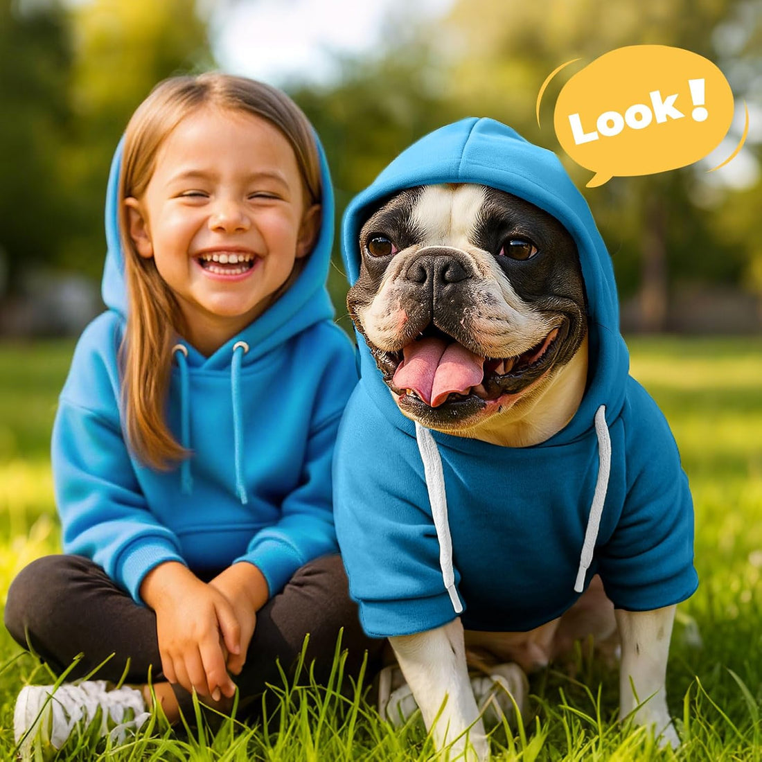 PETCARE Basic Dog Hoodie Sweaters for Small Medium Large Dogs Cats