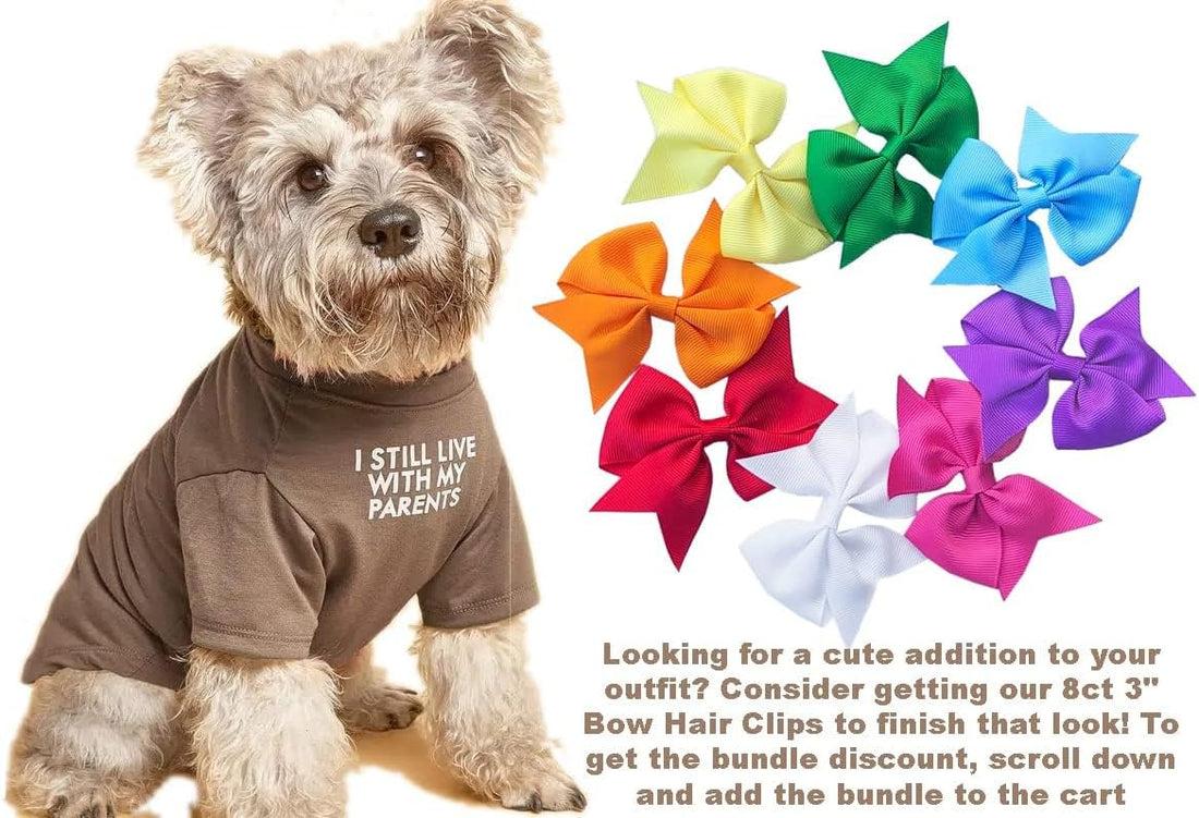 Cute Dog Clothes, T Shirt for Medium and Small Dogs Girl