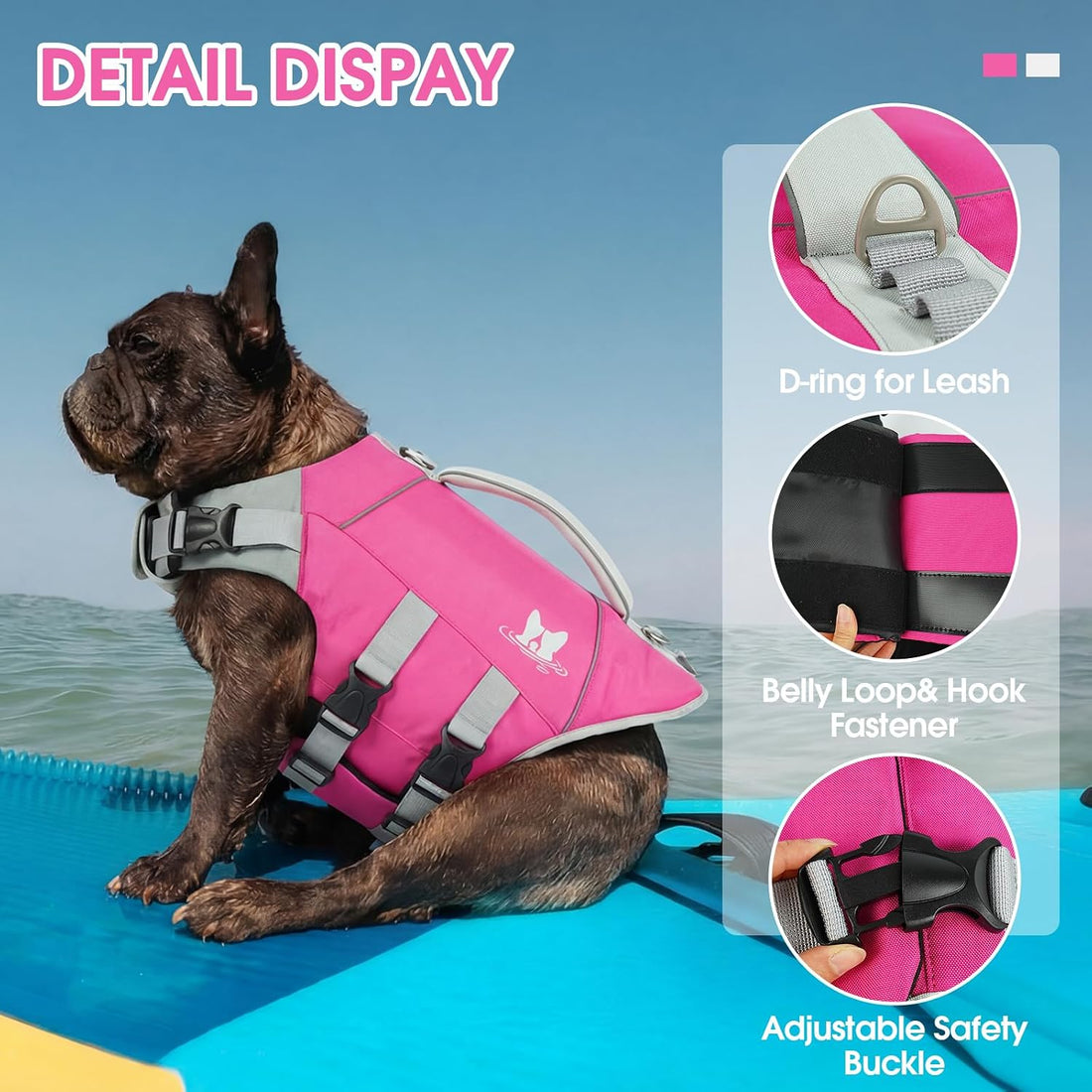 Nanaki Dog Life Jacket Large