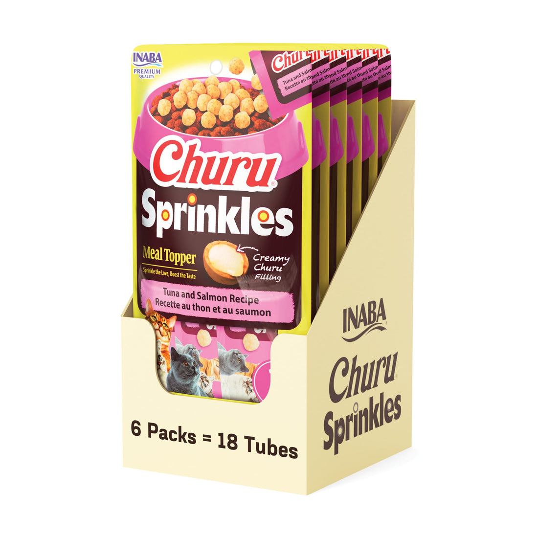 INABA Churu Sprinkles for Cat, Soft & Chewy Churu Filled