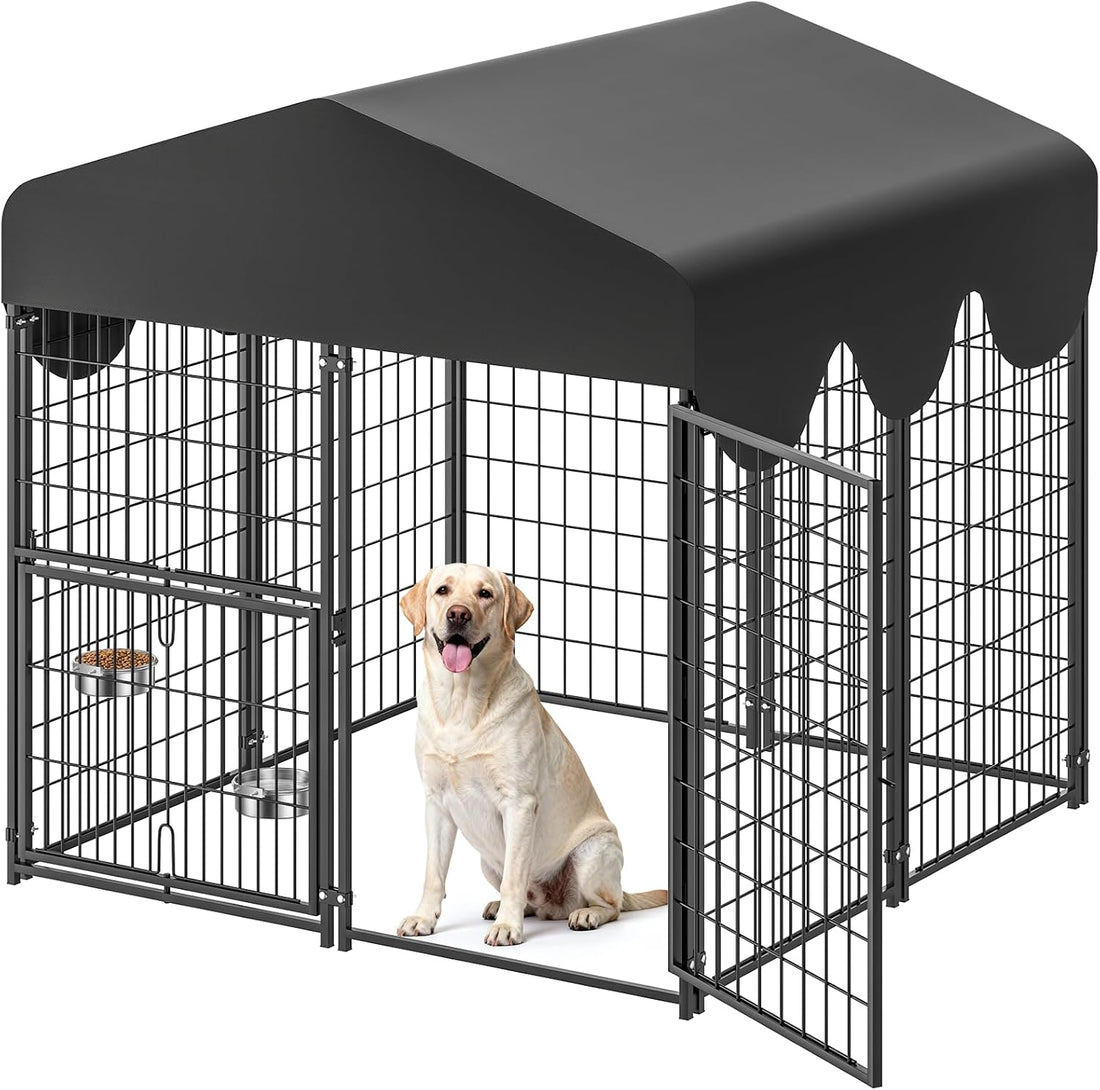 4x4x4.5ft Outdoor Dog Kennel