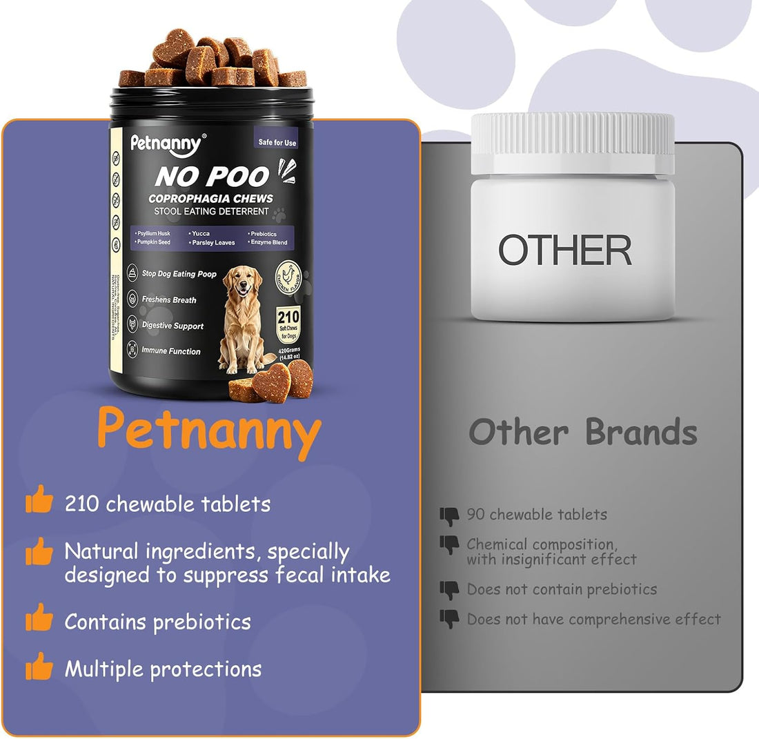 Petnanny No Poo Chews for Dogs
