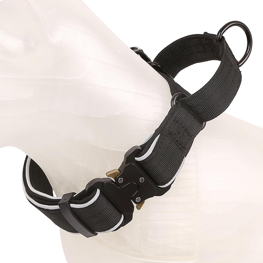 Heavy-Duty Reflective Martingale Dog Collar
