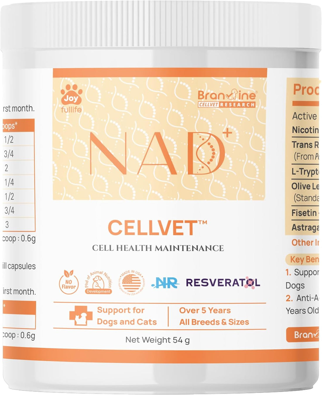 NAD+ CellVet Vitality Blend for Cats & Dogs – Cellular Resilience