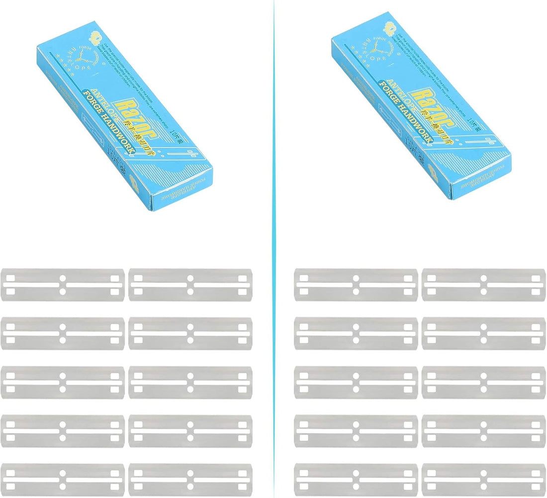 Pronetcus Tough Aquarium Algae Scraper Blade with 20PCS