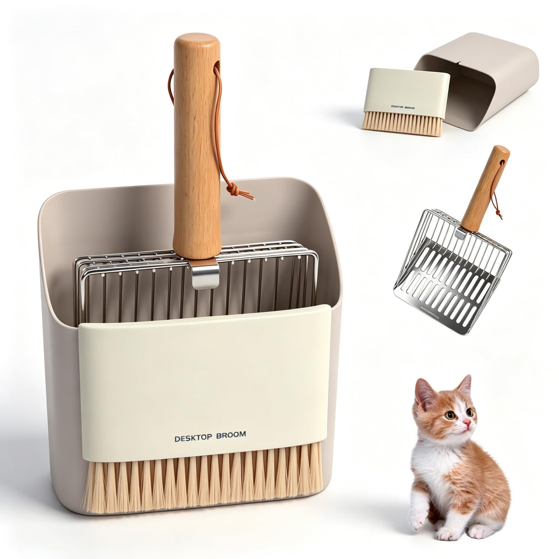 Dreamoon Cat Litter Scoop with Holder
