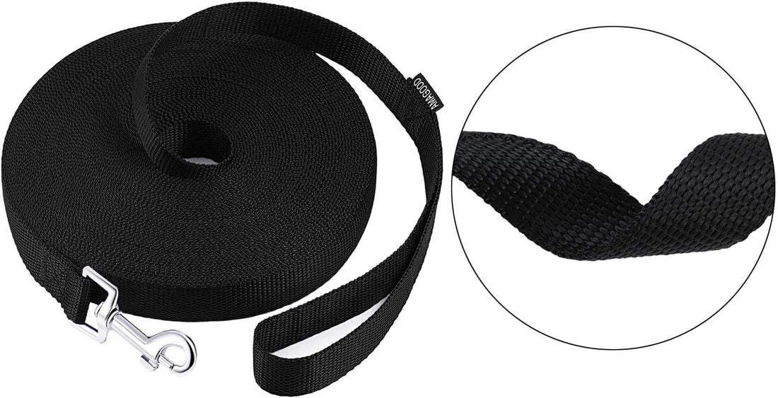 Long Dog Leashes for Training 15/20/30/50/100FT Lead for Medium Small
