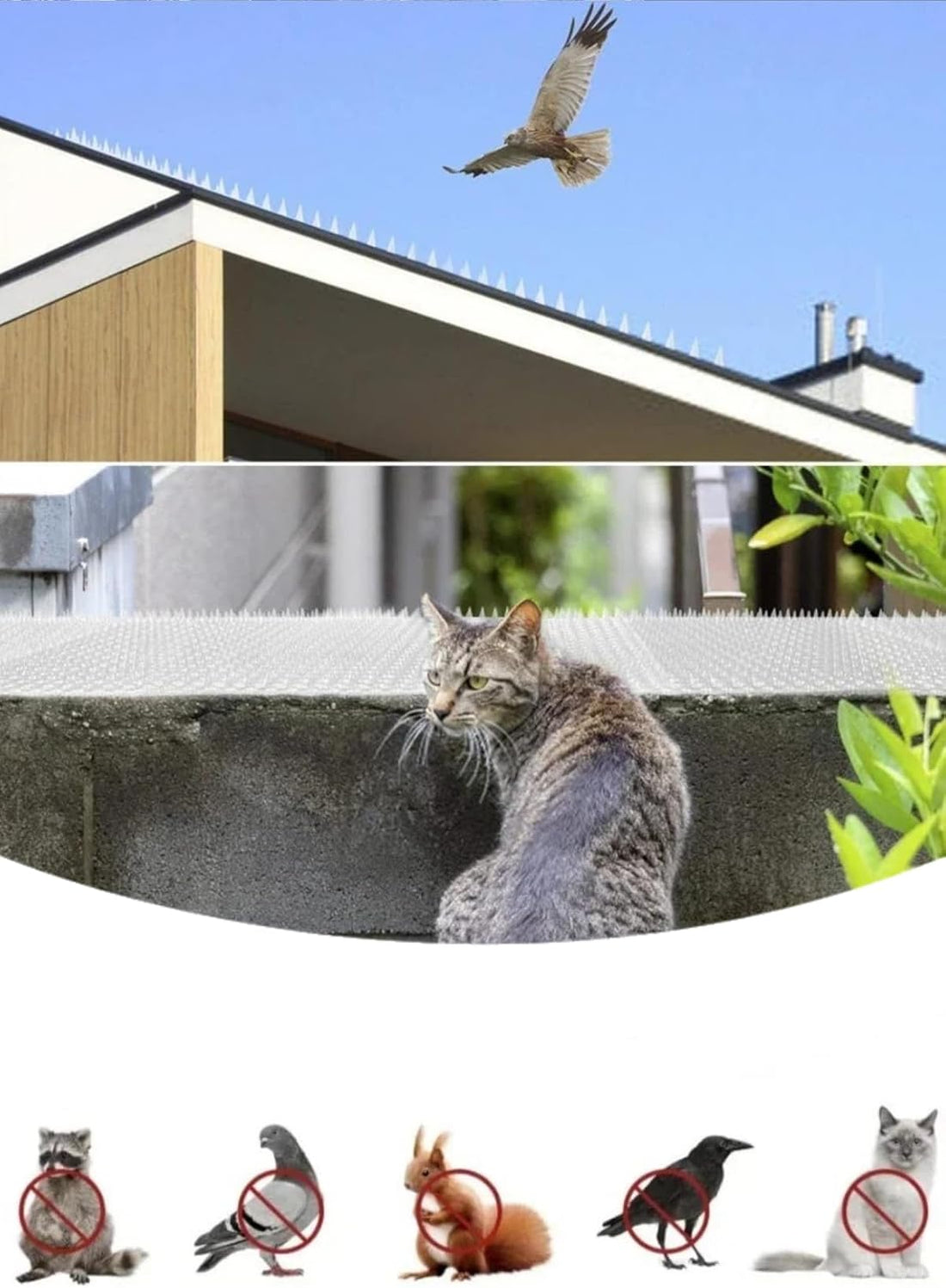 10 Pack Cat Repellent Mats for Outdoor Indoor Use