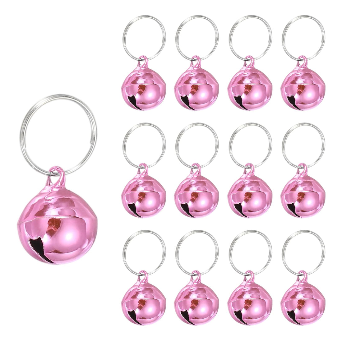 PATIKIL 12 PCS Dog Bell, Mini Cat Bell Small Pet Collar Bells