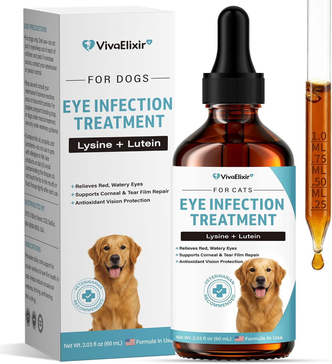Dog Eye Infection & Eye Care Support Supplements