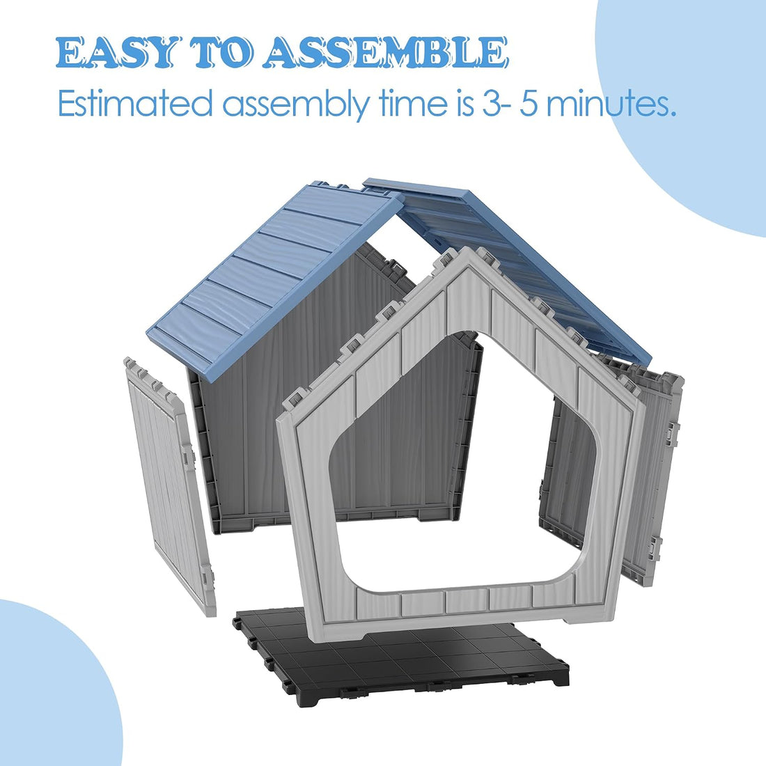 KAMABOKO Outdoor Cat House β Durable Pet Shelter with Ventilation