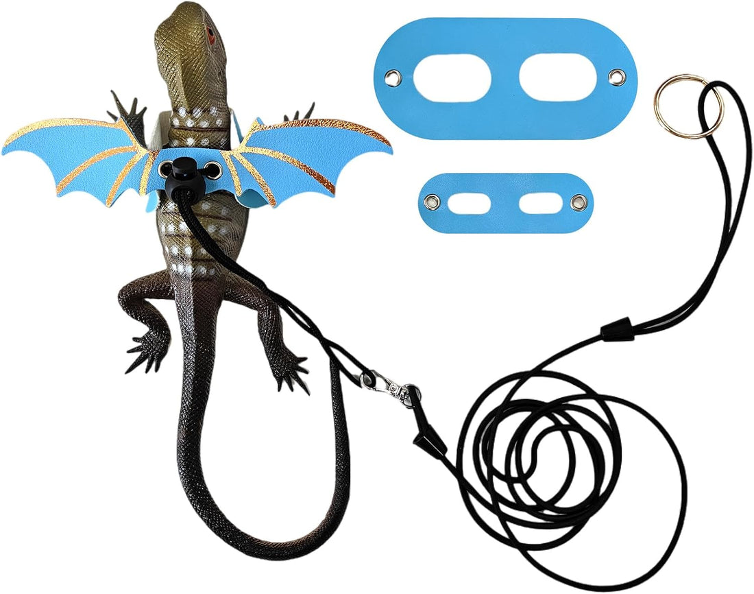 Dinosaur Wing Leash Harness for Bearded Dragons