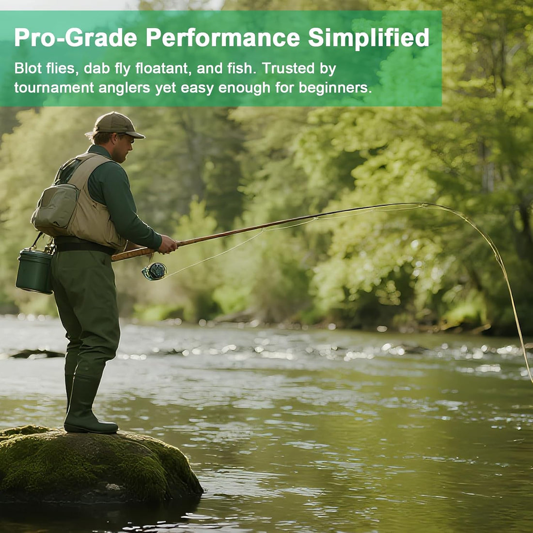 Gink Fly Floatant - Dry Fly Floatant for Enhanced Buoyancy. Mimics