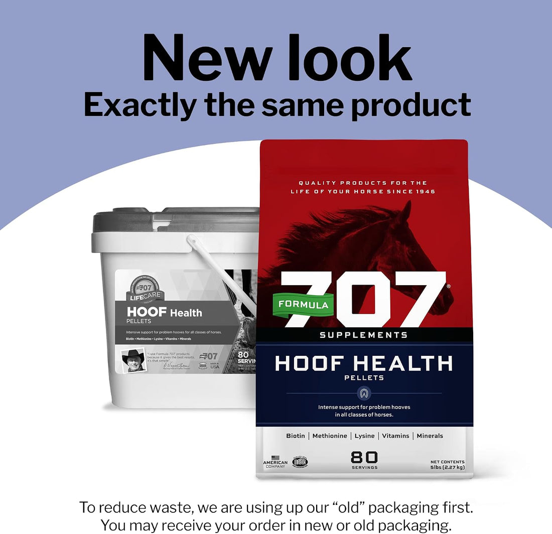 Formula 707 Hoof Health Equine Supplement 5 lb Bag - 80 Servings