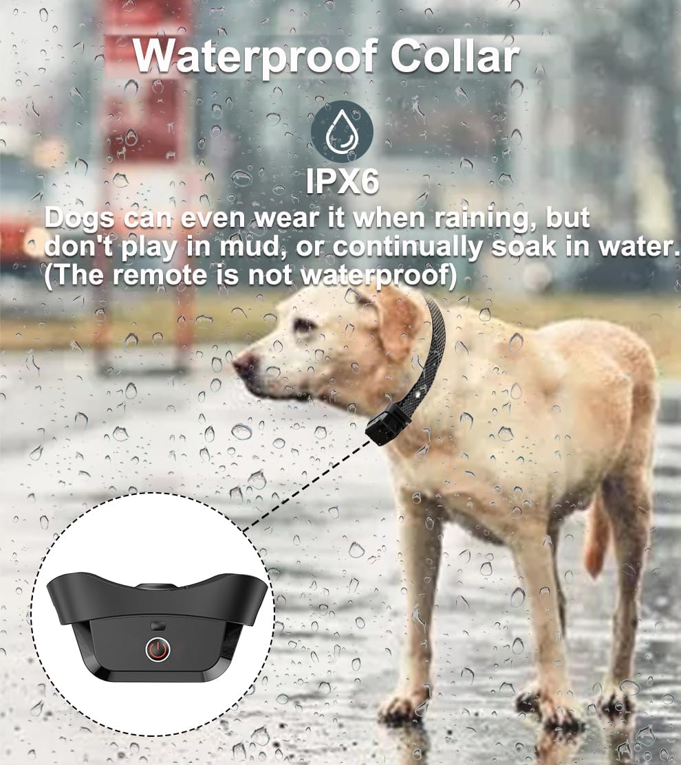 Citronella Dog Training Collar with Remote【Only Work with Remote】 4