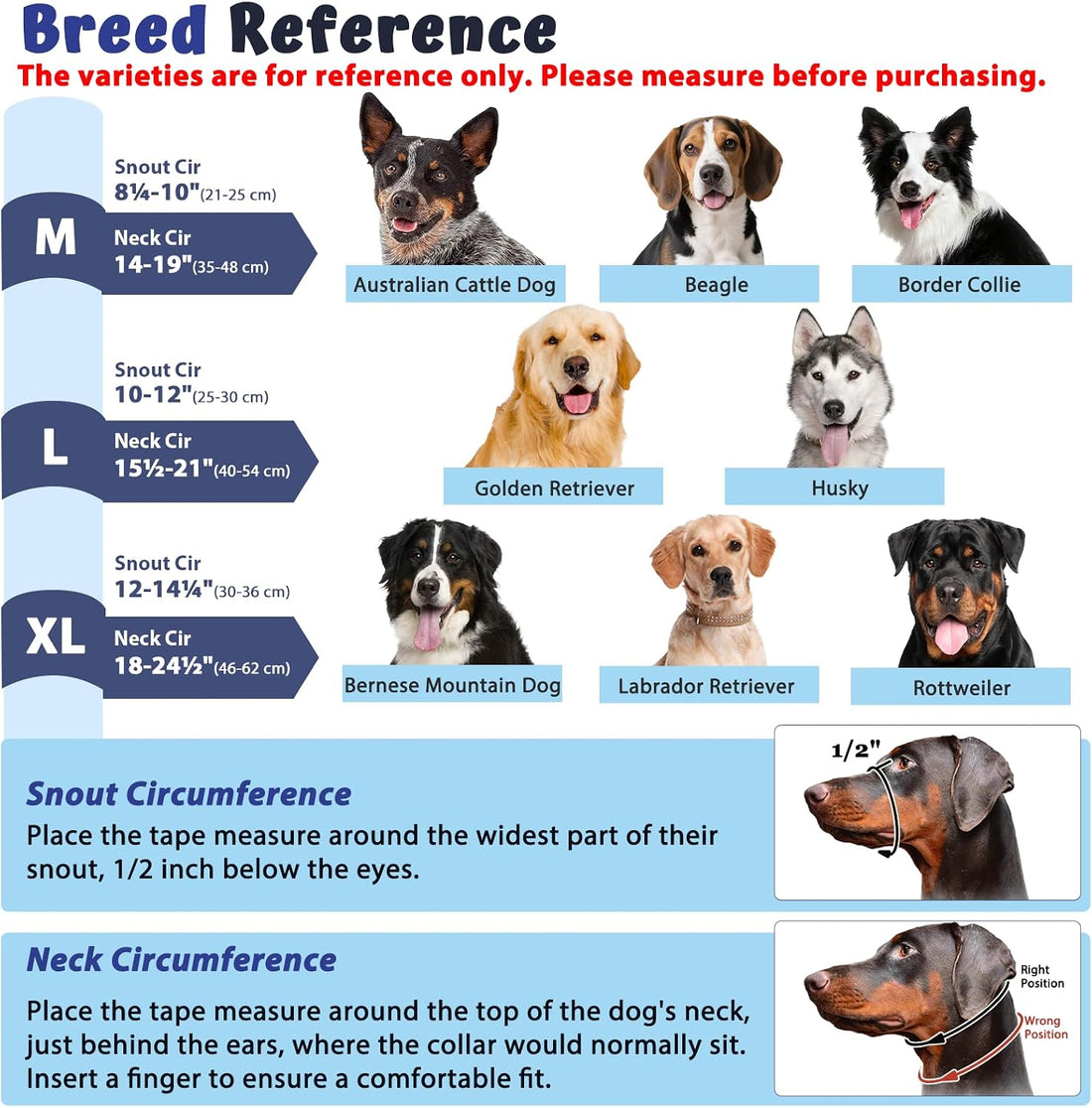 BARKLESS Dog Head Collar, Soft No Pull Head Halter with Safety Link