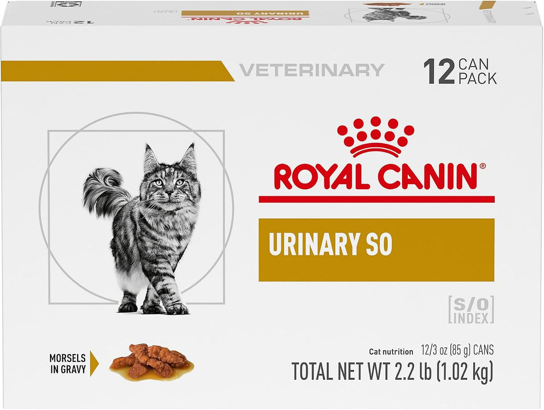ROYAL CANIN Veterinary Diet Feline Urinary SO Adult Morsels in Gravy