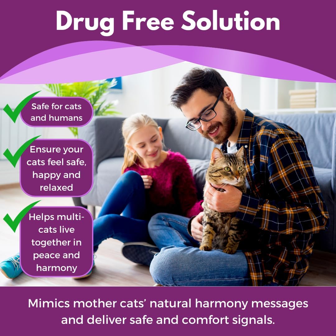 Cat Pheromone Diffuser Refill - 4 Pack Pheromones Refills