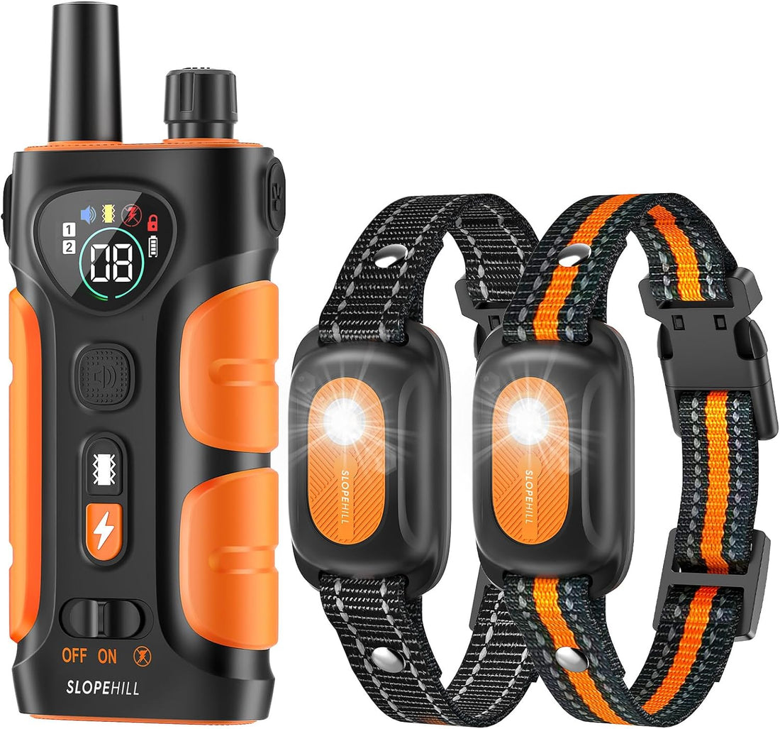 SLOPEHILL Dog Shock Collar 2 Dogs,4200FT Dog Training Collar